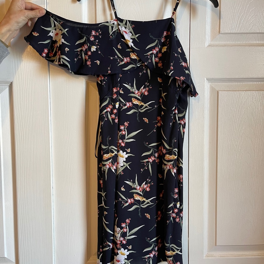 Floral Off the Shoulder dress